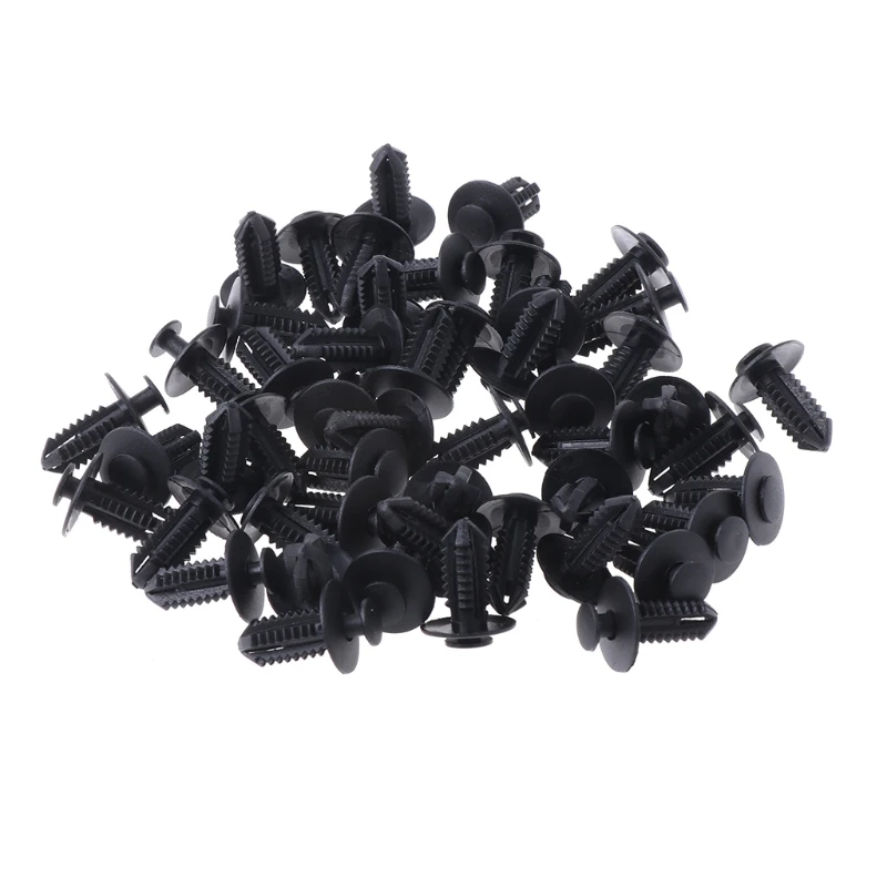 

2021 New 50 Pcs Car Auto Push Type Bumper Retainer Fasteners Clip for bmw Mercedes
