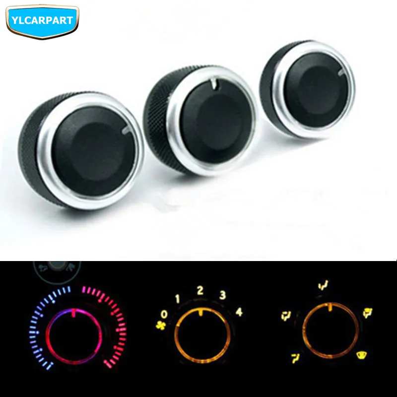 Для Geely FC Vision SC7 SL ручка контроллера кондиционирования автомобиля 3 шт.|knob controller|knob