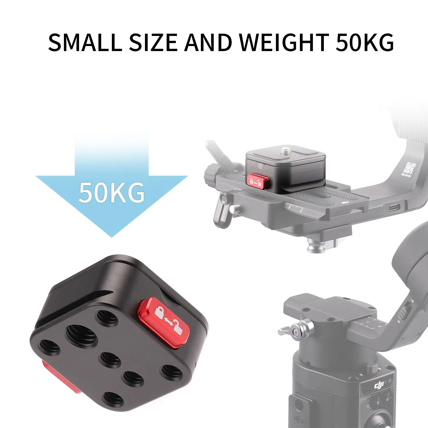 FOTGA быстросъемная пластина зажим штатив для камеры крепление Arca QR комплект