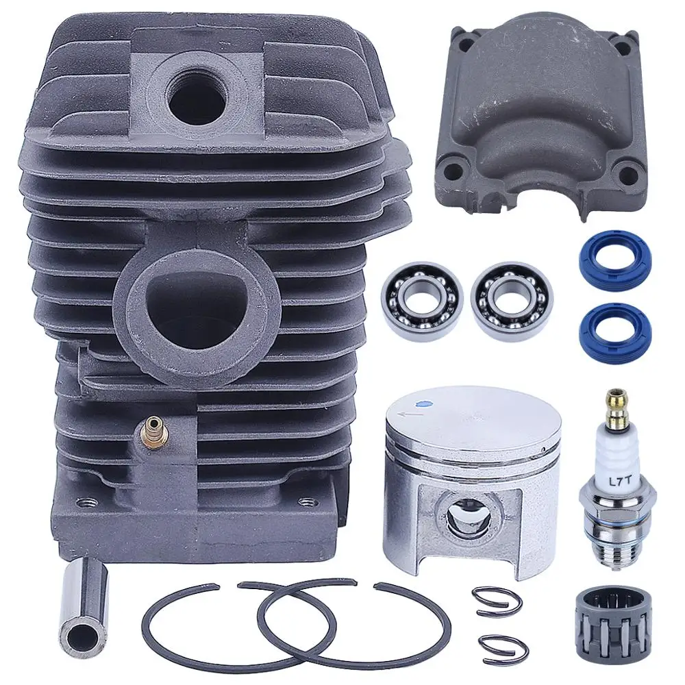

40mm Cylinder Piston Kit for Stihl MS210 021 MS 210 Chainsaw 1123 020 1216 w Crank Bearing Oil Seals Engine Pan Needle Bearing
