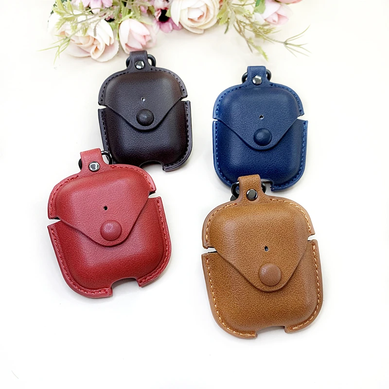 Наушники в стиле ретро Чехол ударопрочный защитный чехол с брелком для Airpods