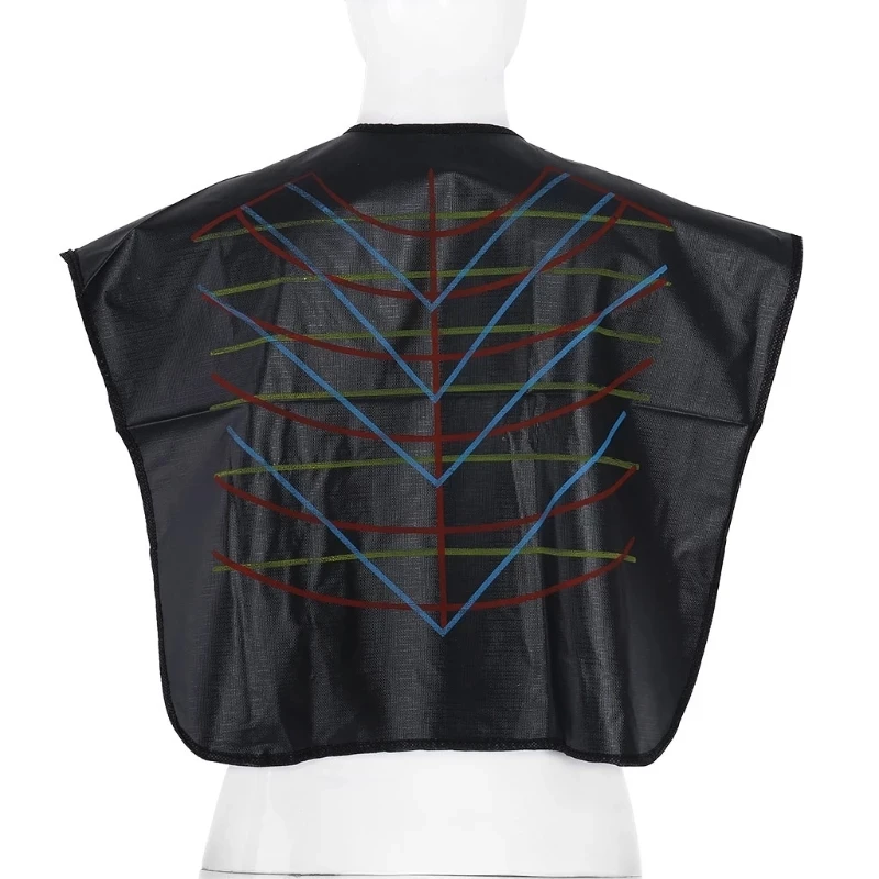 

Аксессуары для парикмахерской, водонепроницаемая ткань для стрижки волос, прочная Антистатическая оболочка для парикмахерской, антиприга...