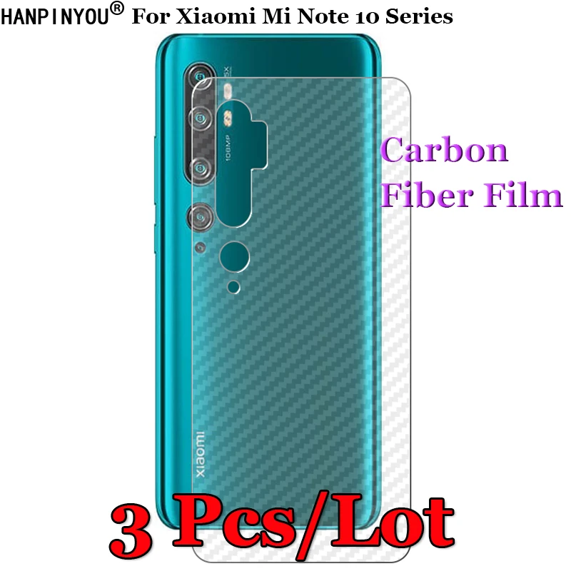 3 шт./лот для Xiaomi Mi Note 10 CC9 Pro Lite 3D Нескользящая прозрачная защитная пленка из