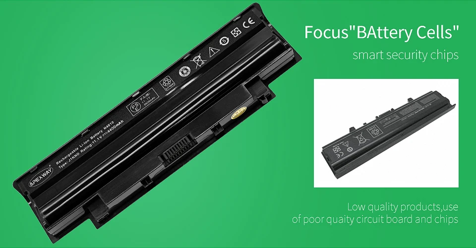 11,1 v Аккумулятор для ноутбука Dell Inspiron N5110 J1KND J4XDH N7110 N3110 N4050 N5050 M4040 Vostro 1450 1540 1550 3450 3550 3750
