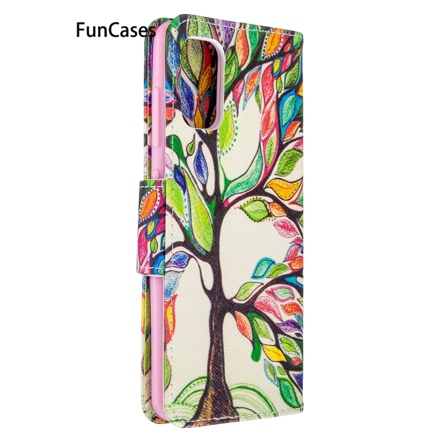 Винтажная тканевая кожаная задняя крышка с рисунком оленя для Nokia 7 Plus X7 мягкая