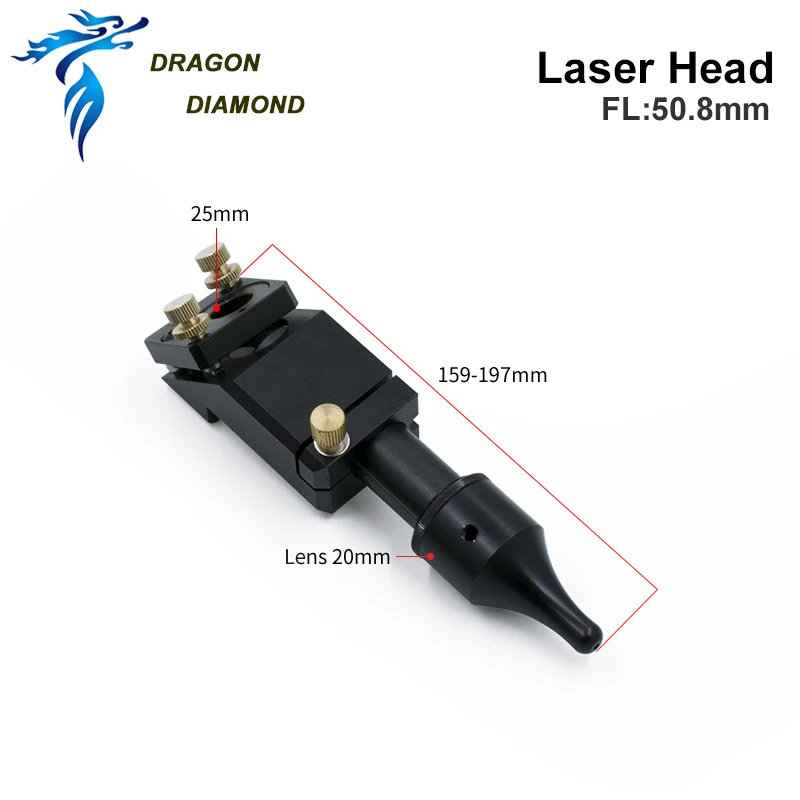 Набор лазерных головок лазерный гравер B 3 шт. зеркальные линзы 25 мм + 1 ZnSe