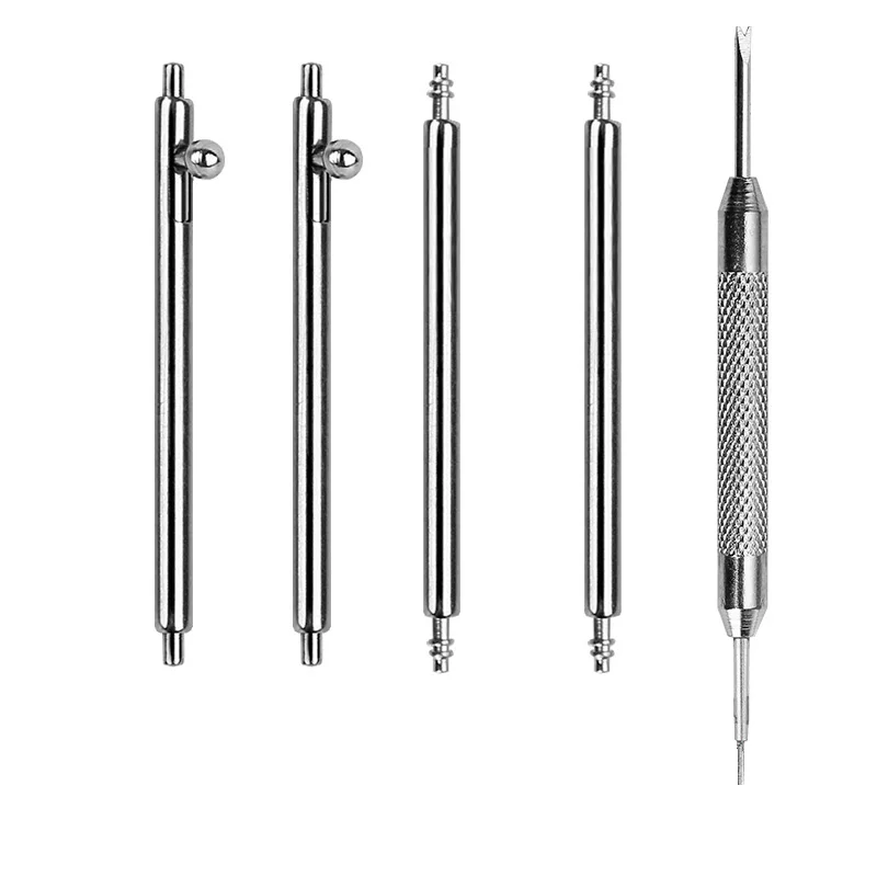 

10pcs Quick Release bar Watch Band 12 13 14 15 16 17 18 19 20 21 22 23 24 26 28 30 32mm 1.5mm diameter Single Switch Spring Bars