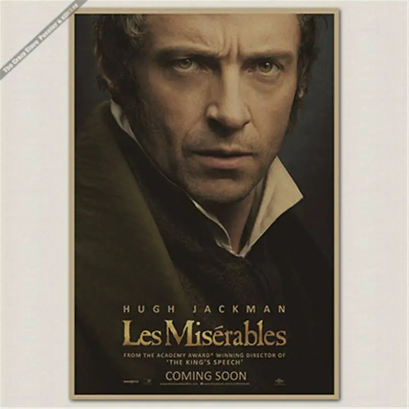 Картина для украшения дома &quotLes Miserables&quot Классический ретро-постер | Дом и сад