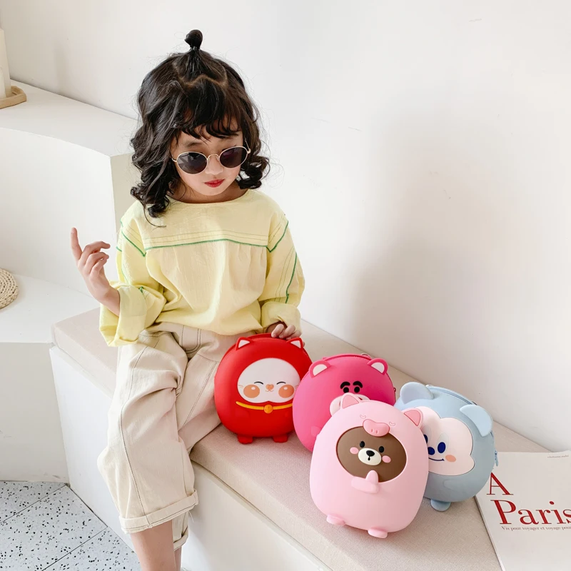 Женский водонепроницаемый рюкзак из силикона с изображением желтой