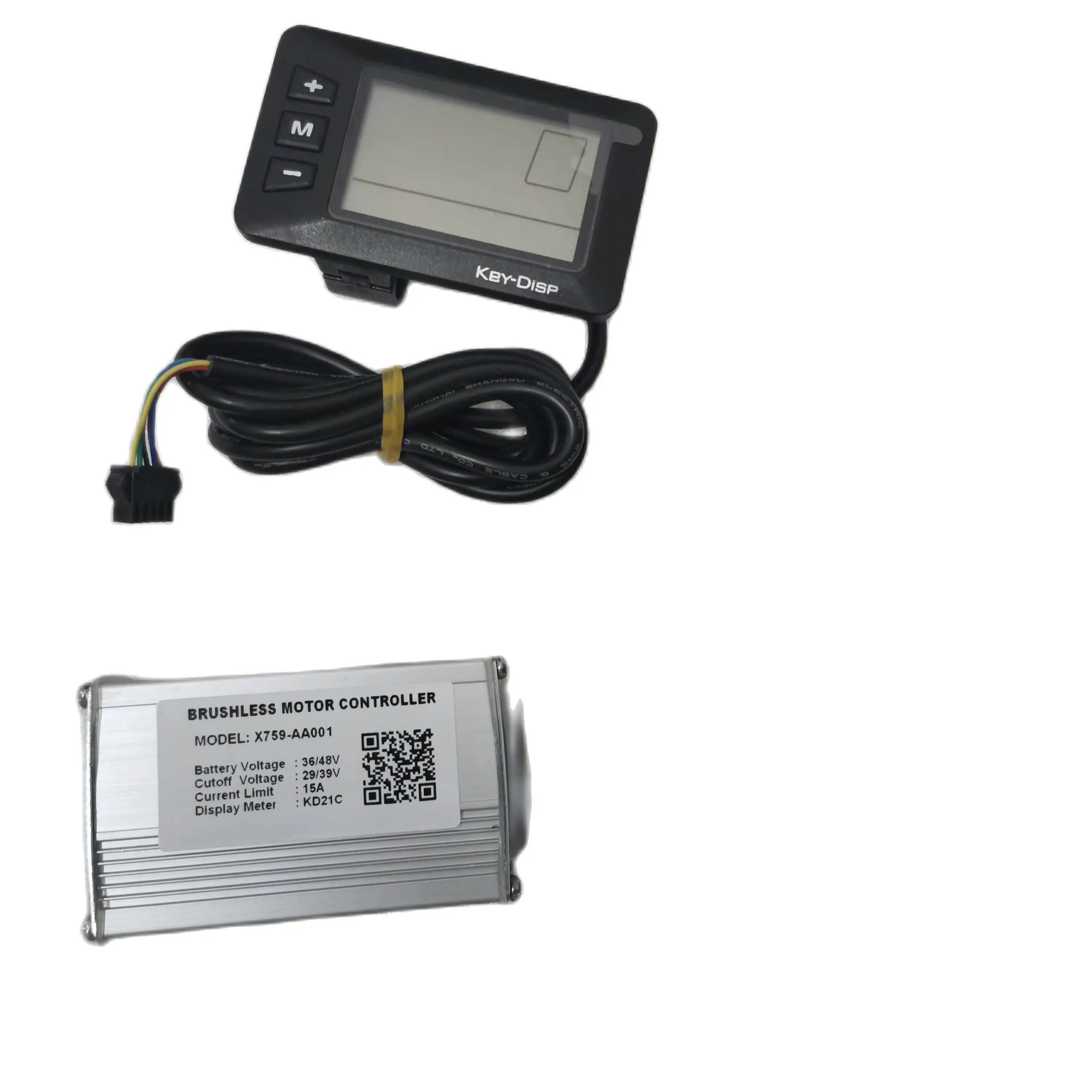 Online Ebike 컨트롤러 X759 AA001 디스플레이 키 15a 36V 48V 전기 자전거 계측 모니터 스피더 교체 부품