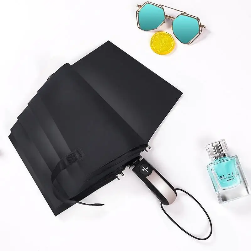 

Sun Protection Umbrella Automatic Folding Business Men's Ladies Extra Large Car Sunny Umbrella Reverse Ombrello Rain Gear DL60YS
