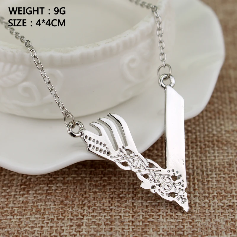 HEYu Викинги V подвеска с логотипом ювелирные изделия иконы викинга ожерелье из