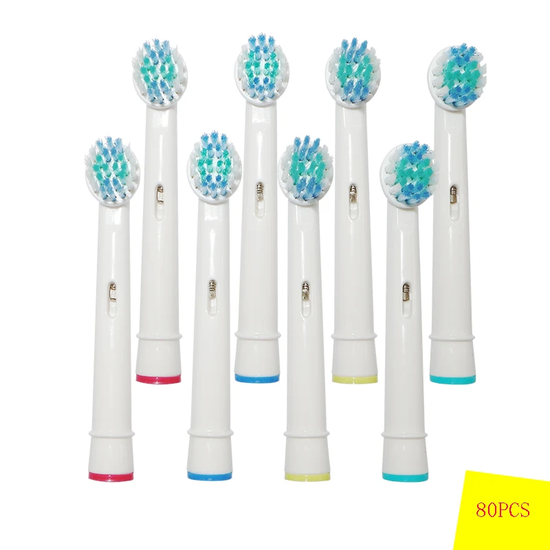 40PCS for Oral-B replacement toothbrush head soft hair vitality double brush head cleaning professional care OC18, etc.