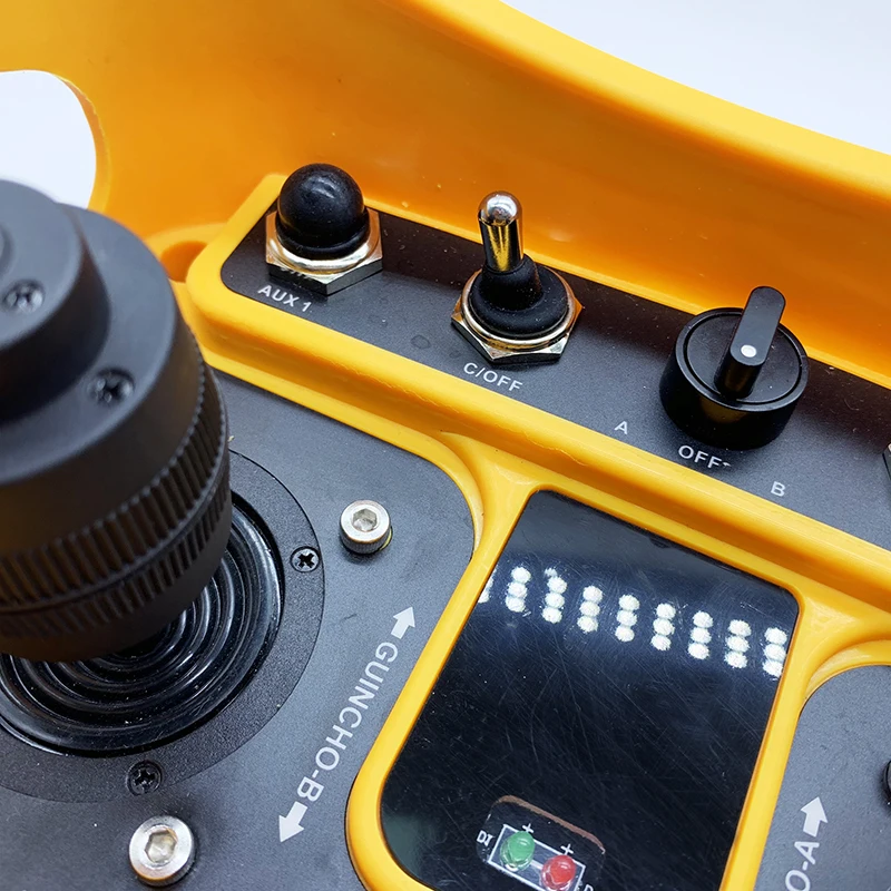 

Q9000S Telecrane industrial wireless crane joystick radio remote control