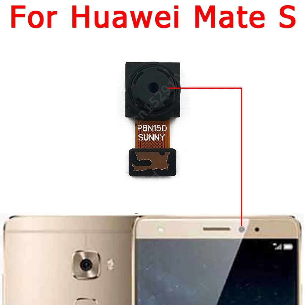 

Original Front Rear View Back Camera For Huawei Mate S MateS Main Facing Frontal Camera Module Flex Replacement Spare Parts