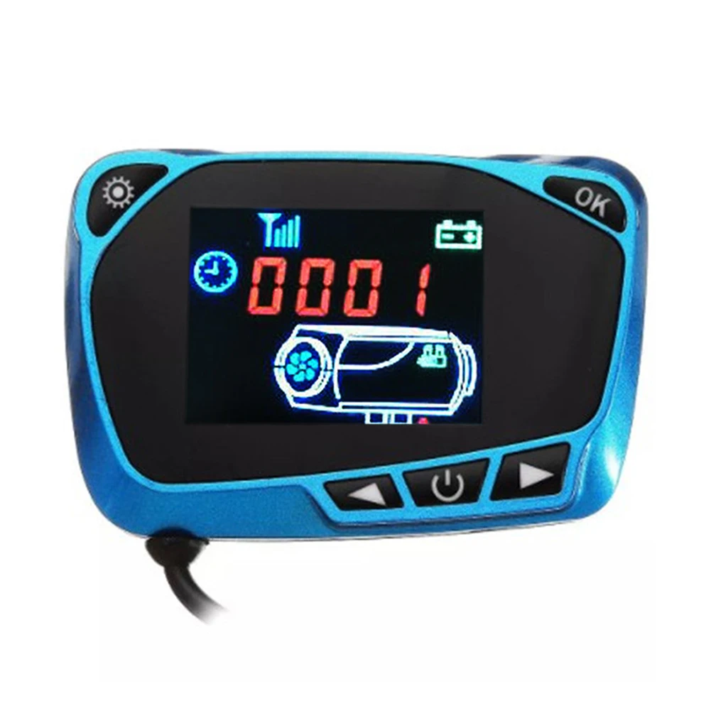 Universal Parking Heater Controller Kit 12V/24V LCD Monitor Switch+Remote Control Accessories For Car Track Diesels Air | Автомобили и