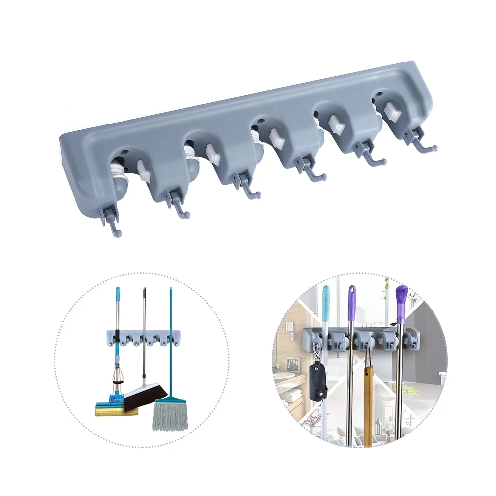 Кухонный настенный держатель для швабры 5/4/3 шт. в комплекте кухонная стойка