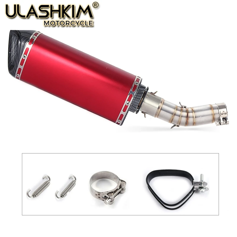 

Motorcycle Full Exhaust System Muffler Escape Slip On For suzuki GSX250R GSX 250R GSX250 GW250 Link Middle Pipe with DB-KILLER