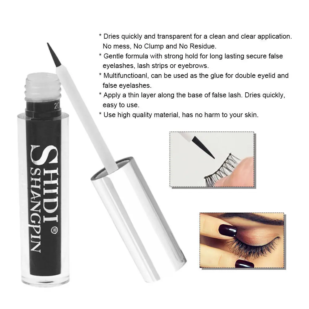 Профессиональный клей для ресниц Белый Черный макияжа индивидуальный