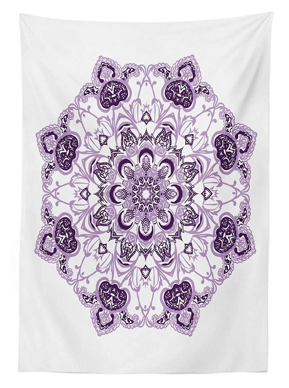 Скатерть с изображением символа Мандала стиль кольцо 8 Форма природа Чистой