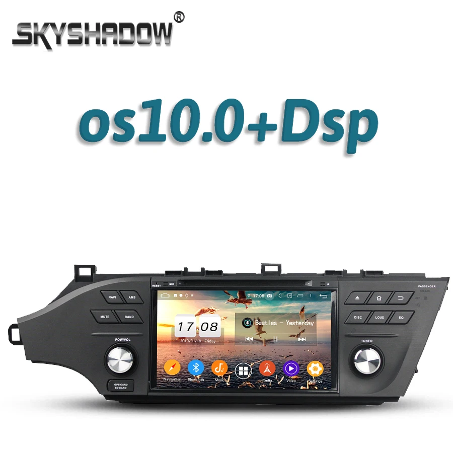 720P DSP IPS TDA7851 Android 10 4 Гб + 32GB/8 GB/core dvd-плеер для автомобиля AHD Wi-Fi Bluetooth 5 0 Радио RDS GPS Toyota