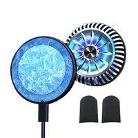 magnetic mobile phone radiatormobile game finger cots metal semiconductor fan radiator cooling fan