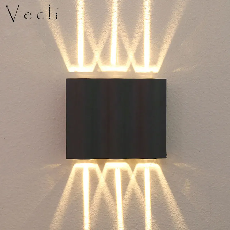 Светодиодный настенный светильник для улицы водонепроницаемый IP65 современный