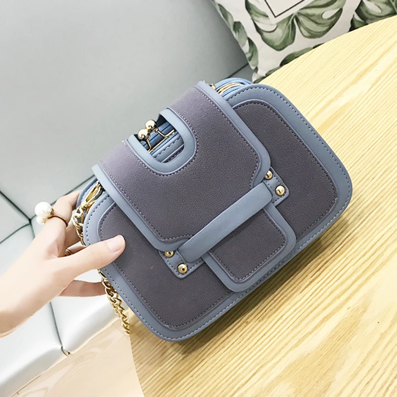 

Модная женская сумка с откидной застежкой, дизайнерские сумки, женские сумки, 2019 черный коричневый маленький дневной клатч, золотые цепочки...