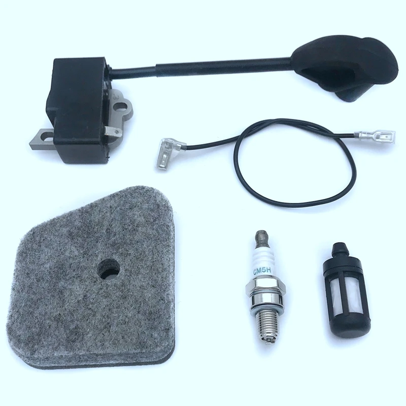 Катушка зажигания Модуль воздушный фильтр подходит для STIHL Fs90R Fs100R Fs110R Fs130R Km110R Fc90 |