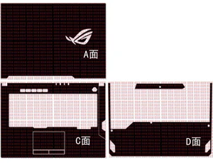 Защитная пленка для ASUS ROG G531GV G531GW G531G G531 G501 G501JW G501VW TX201 UM433D UM433DA UM433 D509 D509D D509DA, 3 шт.