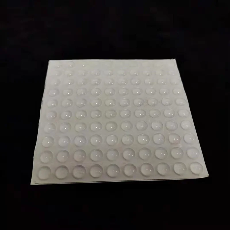 Прозрачные Противоскользящие силиконовые подушечки для ног 1000 шт. 6 мм x 2 5