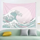 Гобелен с рисунком Сэйлор Мун, гобелен в стиле Ins, домашнее украшение для кровати, подвесная ткань