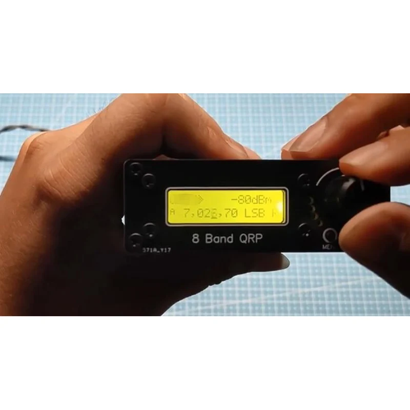 USDX 10 м/15 м/17 м/20 м/30 м/40 м/60 м/80 м 8-полосный SDR все режимы HF SSB QRP трансивер |
