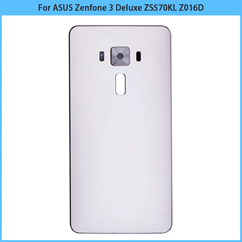 New Rear Housing Case For ASUS Zenfone 3 Deluxe ZS570KL Z016D Battery Back Cover Metal Door Replacement Part With Side Button | Мобильные