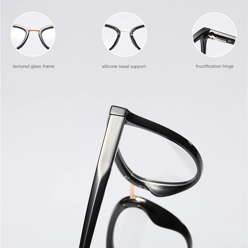 Женские очки кошачий глаз Ретро стиль высокое качество компьютерные для женщин