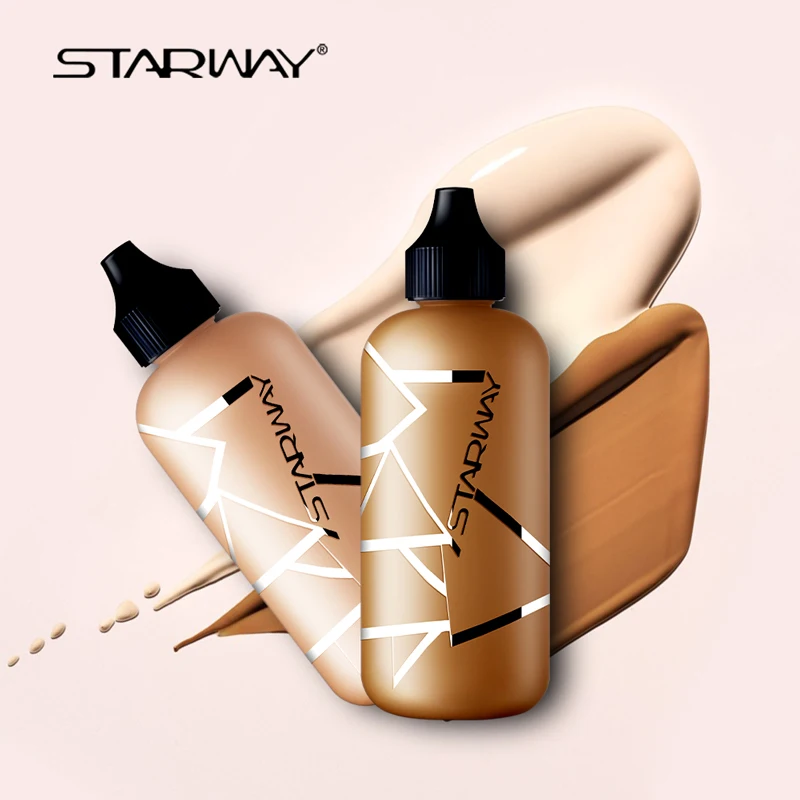 Жидкий тональный крем STARWAY основа для макияжа Увлажняющий стойкий консилер