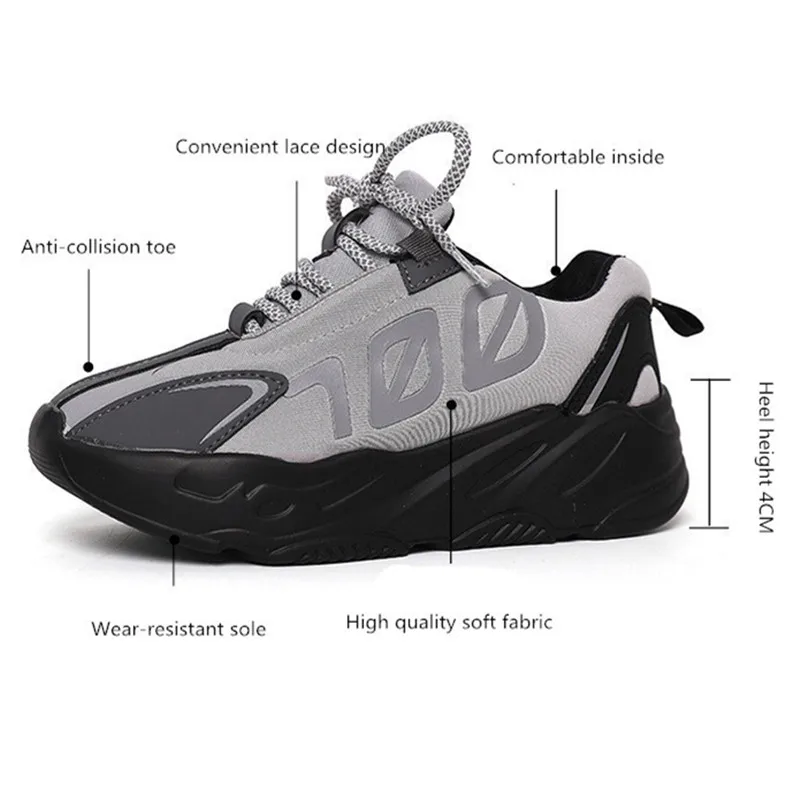 Мужские и женские повседневные ботинки в европейском стиле классические модные