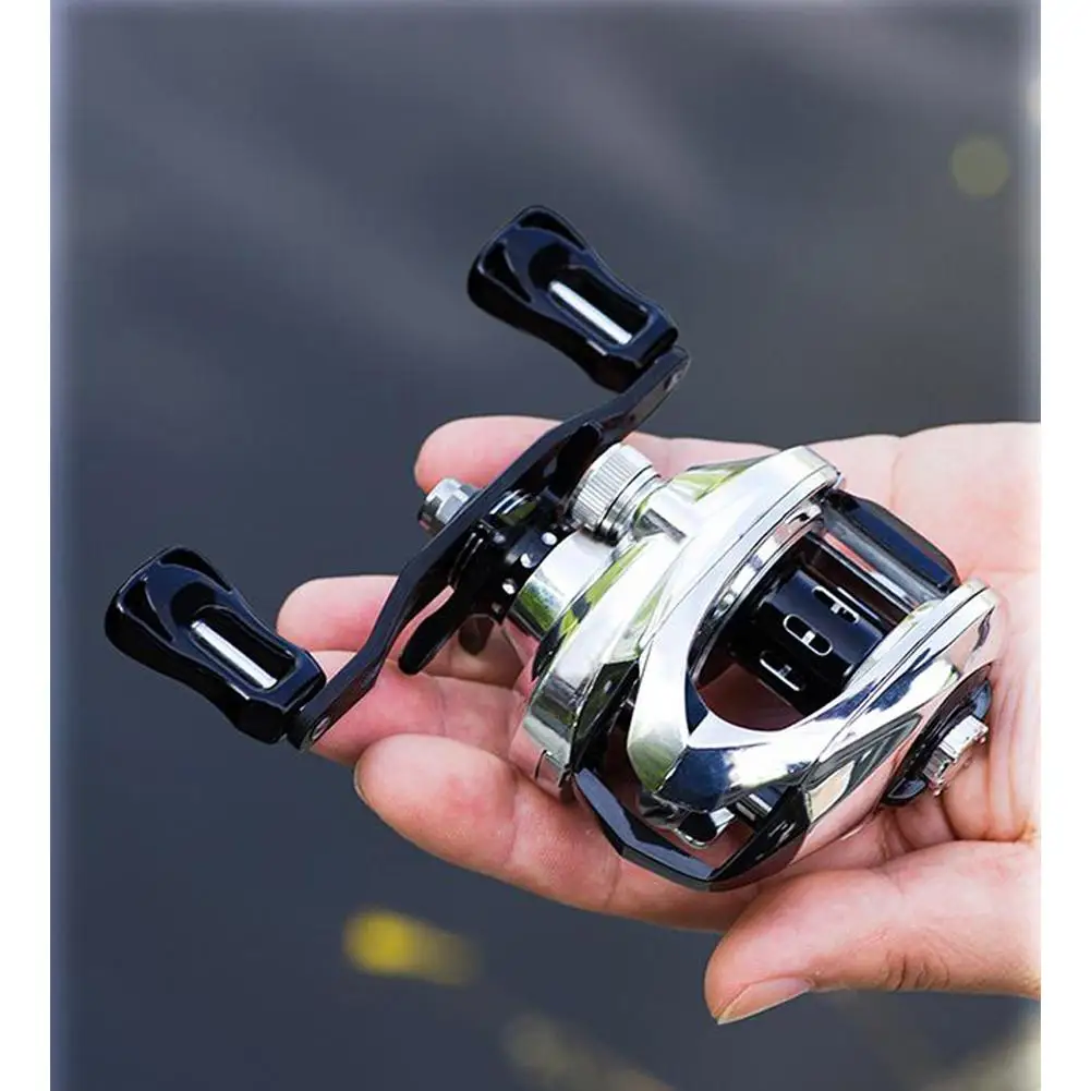 KS3000 металлическая Рыболовная катушка для литья приманки Низкопрофильная легкая