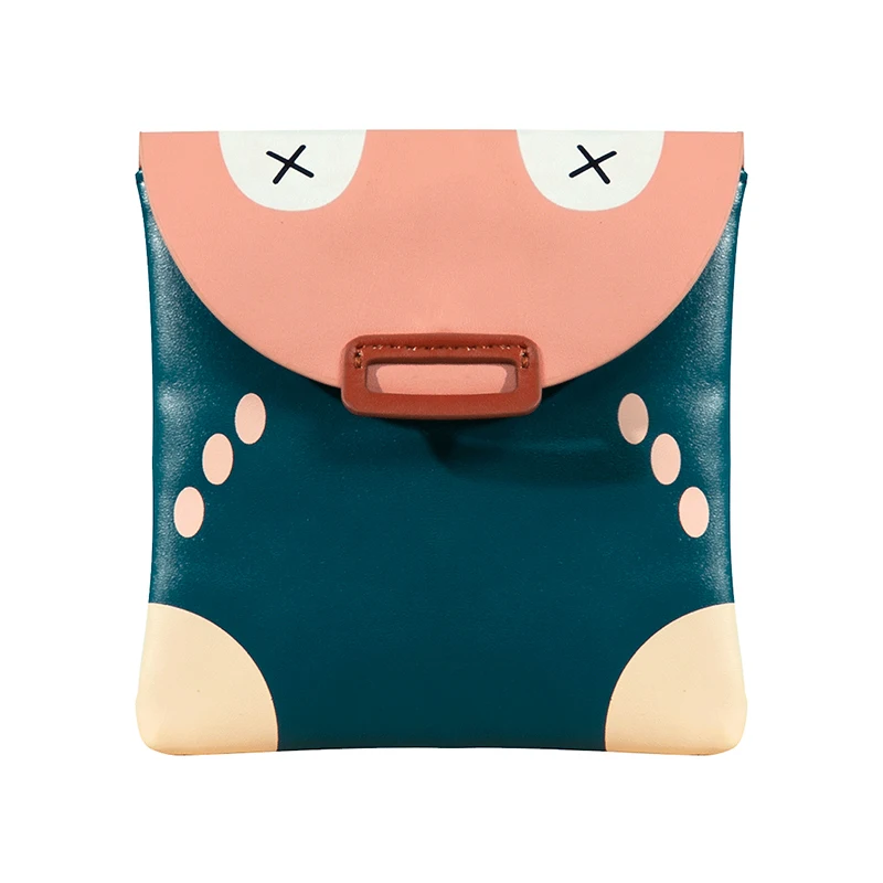 QUDAI водонепроницаемая сумка для хранения забавная лица милые гигиенические