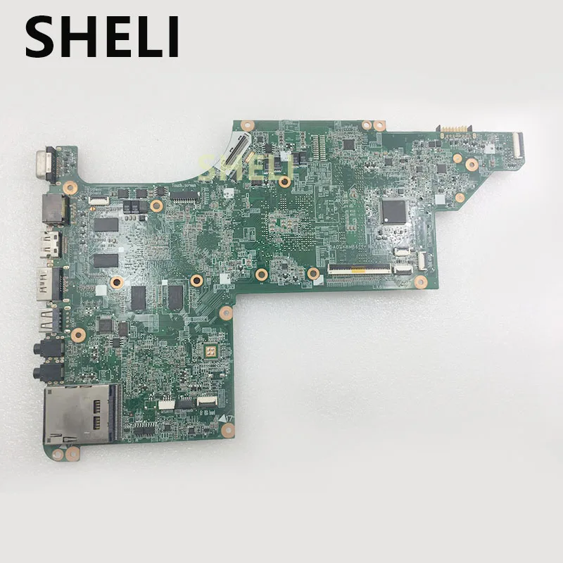 Материнская плата ноутбука SHELI материнская HP DV6 серия 603939-001 мобильный Radeon HD 5650 DDR3