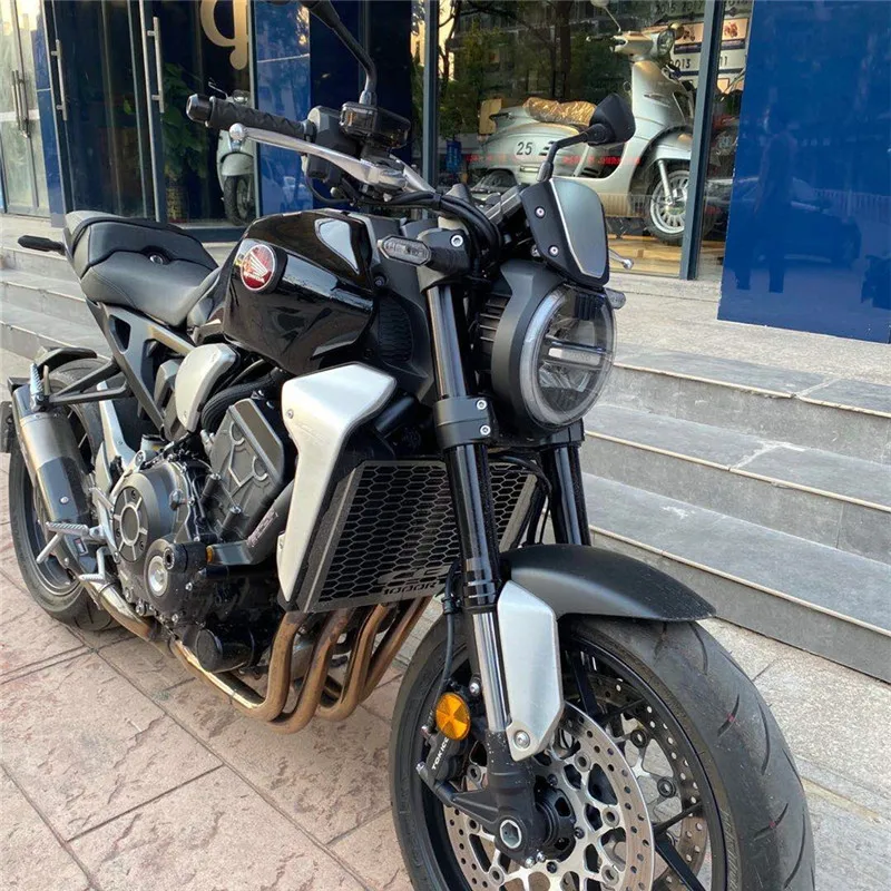 Мотоциклетная фара Cafe Racer черный ветровой экран ветрозащитный универсальный для