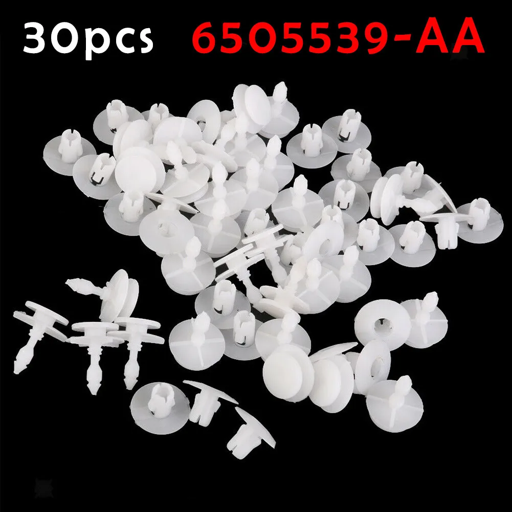 

For Jeep Grand 30pcs Securing Clip Door Panel Clips Retainer Fastener 6505539-AA For Jeep Grand Cherokee Automotive Goods