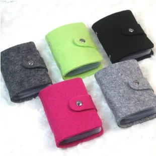 

24 Bits Function Card Case Men Women Business Credit Card Holder Card Bag Case Card Wallet Random Color
