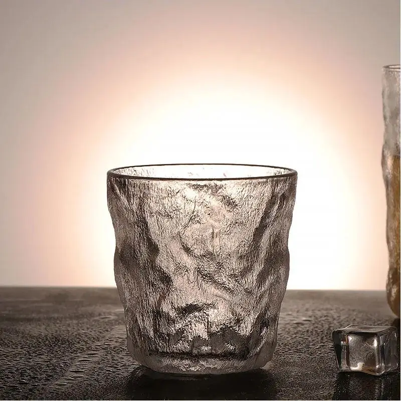 

New Heat-Resistant Frosting Glass Cup Beer Espresso Coffee Cup Set Handmade Beer Mug Tea Glass Whiskey Glass Cups Drinkware