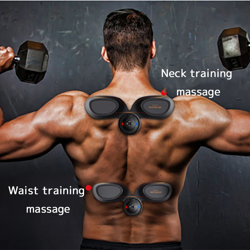 

Electric Smart Abdominal Muscle Trainer EMS Muscle Stimulator Hip Trainer Abdomen Arm Exercise Machine Workout Equiment