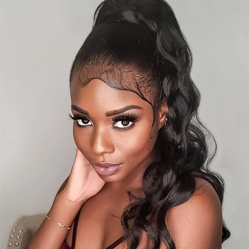 Женские Стикеры для волос с челкой наклейки краями черные Детские края временные