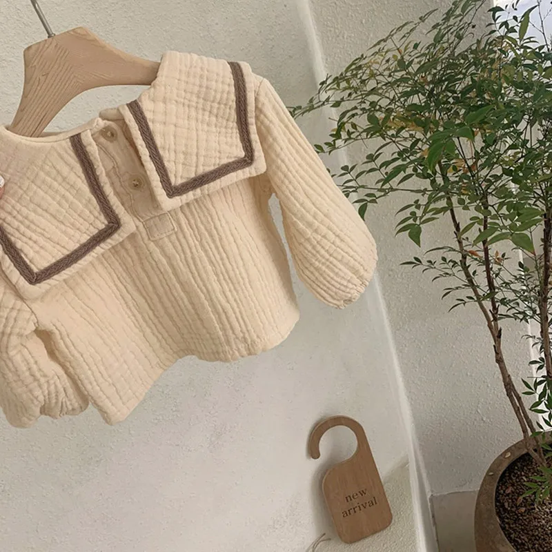 

Baby Costume Clothes Set Navy Sailor Newborn Baby Clothes T-shirt + Pants 2pcs Summer Brother Sister Matching Clothing Set 0-2Y