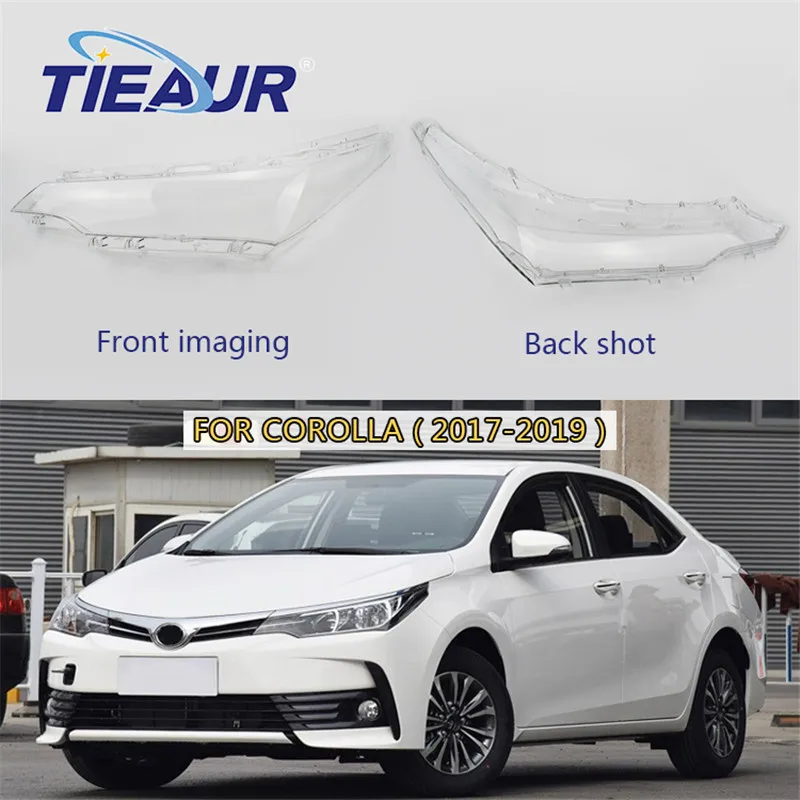 4 дверные фары Прозрачная крышка объектива для Toyota Corolla 07-19 лет модели замены