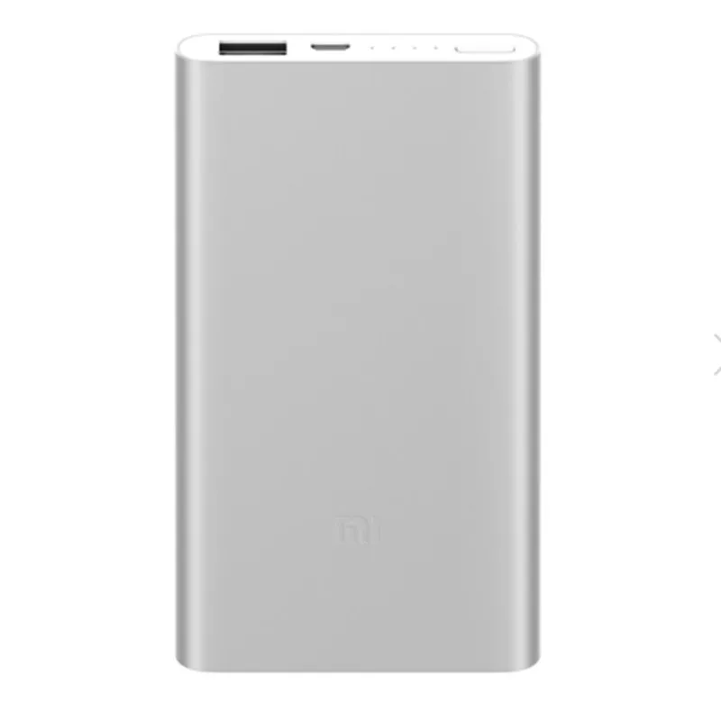 Xiao mi mobile power 5000 mAh power bank портативное зарядное устройство 2 батарея для usb-порта внешний mi power Bank 5000 mAh