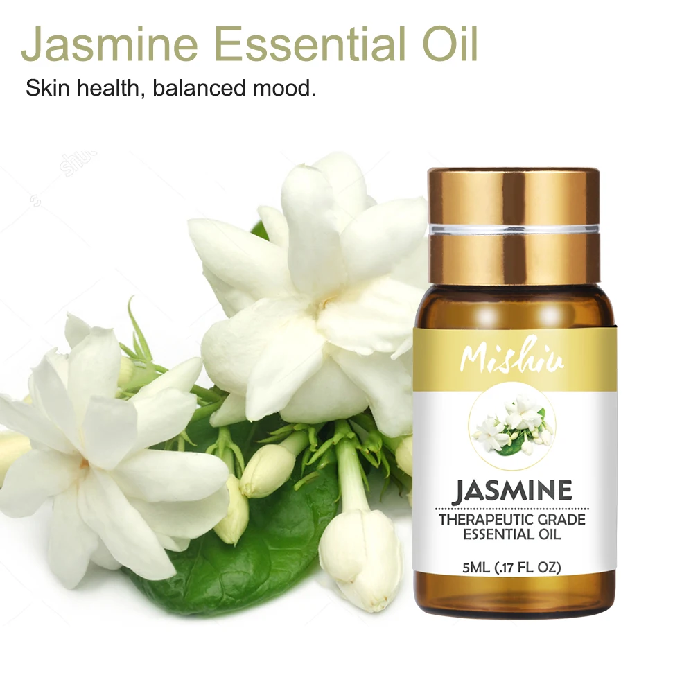 Mishiu 5MLJasmine эфирное масло Массаж Relax для ароматическим ароматерапевтическим
